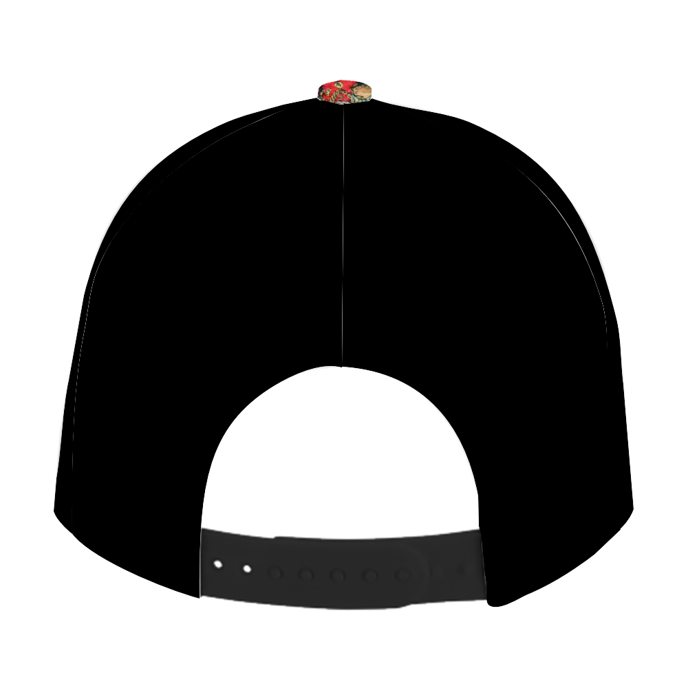 Kamali Brand© USA "Kool Teddy" Collection Custom All Over Print Unisex Adjustable Trucker Hat