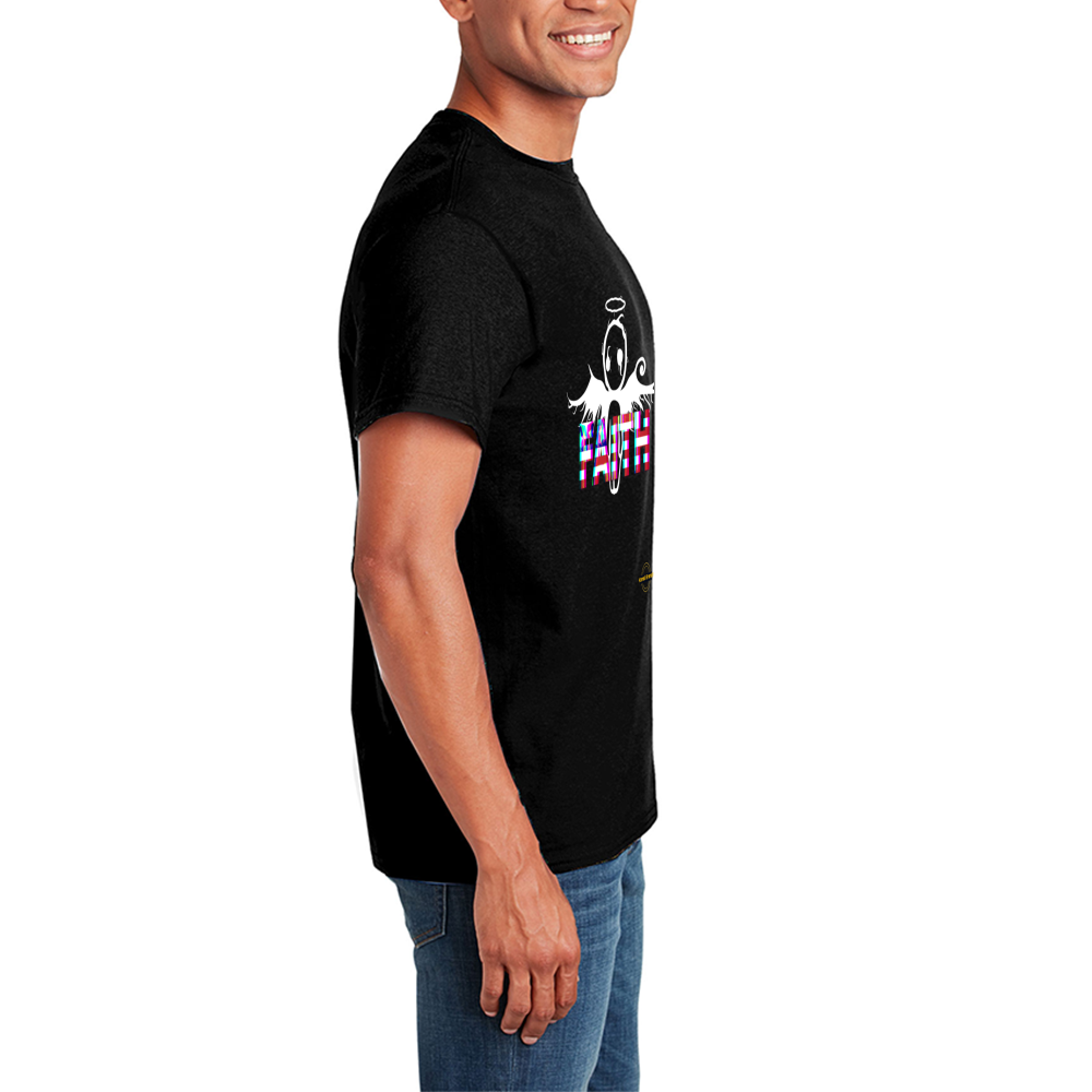 Kamali Brand © USA "Imperfect Angle Faith" Custom Cotton Gildan 5000 Short Sleeve Tees