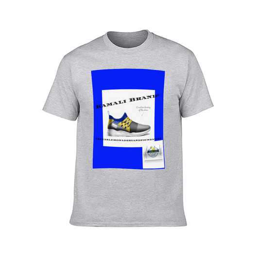 Kamali Brand © USA "ALSF" Support Edition Custom Gildan T-Shirt Front Print