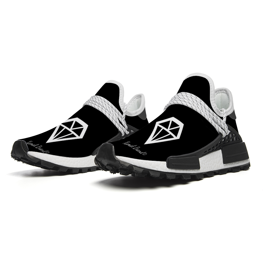 Kamali Brand© USA "Kamali Diamond" Custom Unisex Mid Top Breathable Non-slip Sneakers